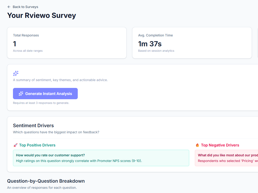 AI-powered report analysis
